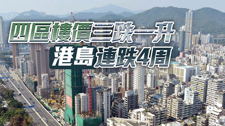 【港樓】港樓價(jià)連跌3周共1.83% 指數(shù)創(chuàng)28周新低