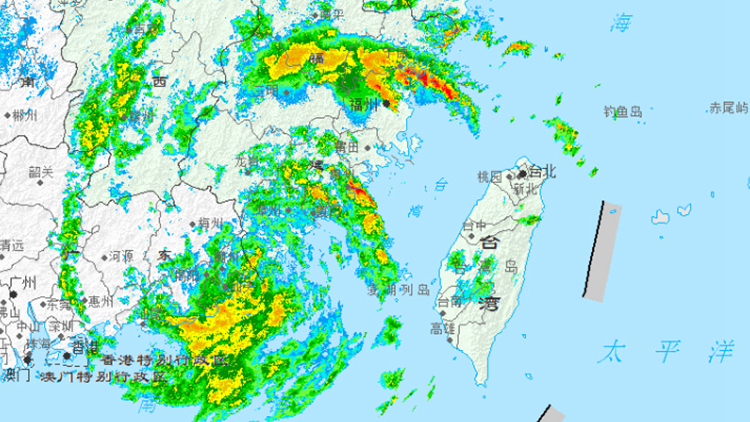 颱風(fēng)「?？乖趶V東省饒平縣沿海再次登陸