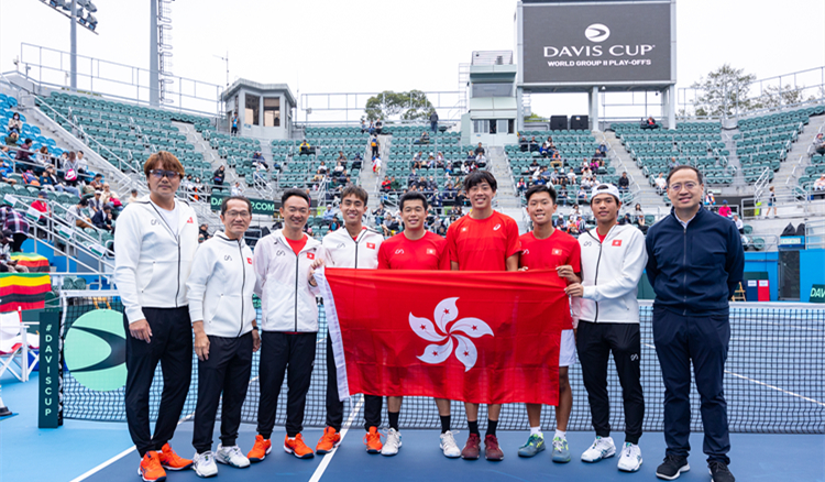 臺維斯盃「雙黃組合」後上奪勝  港隊3:1贏津巴布韋成功護(hù)級