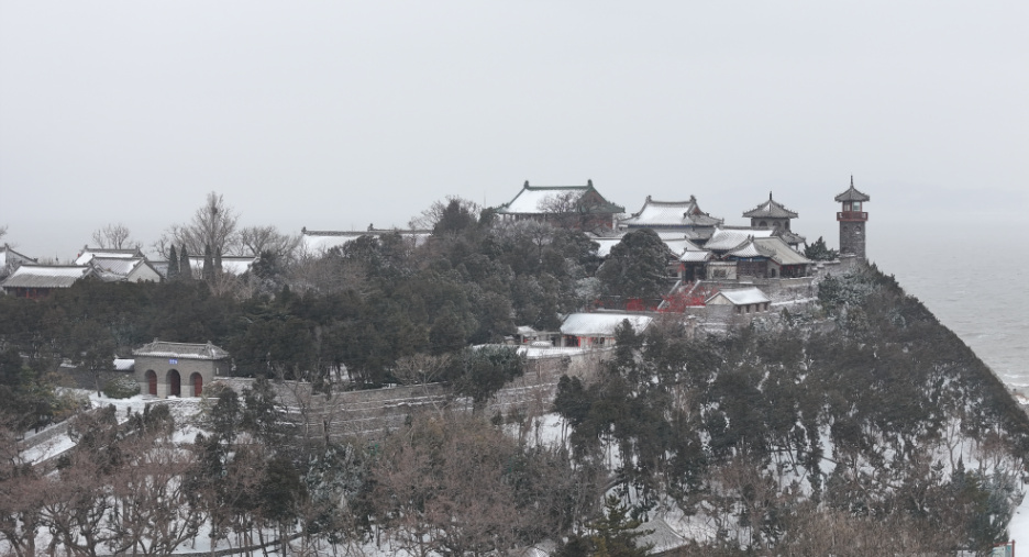 山東蓬萊：雪中人間仙境 千年古城風韻