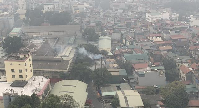 越南河內(nèi)遭遇嚴(yán)重霧霾天氣