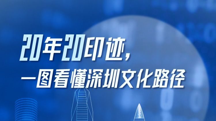 帥！20年20印跡，一圖看懂深圳文化路徑