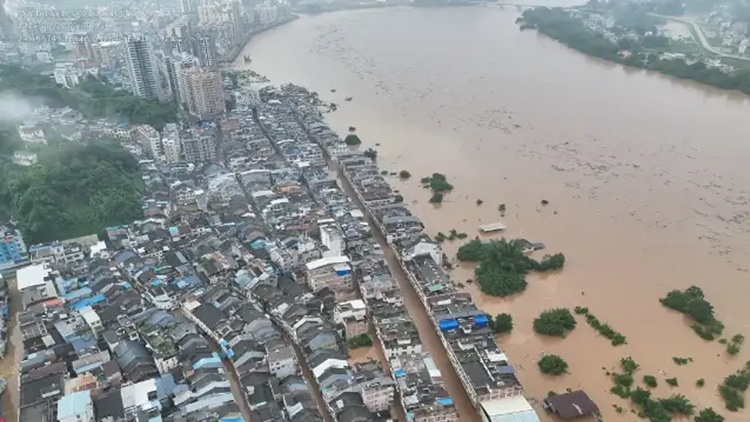 廣東梅州大暴雨已致5人死亡 15人失聯(lián)