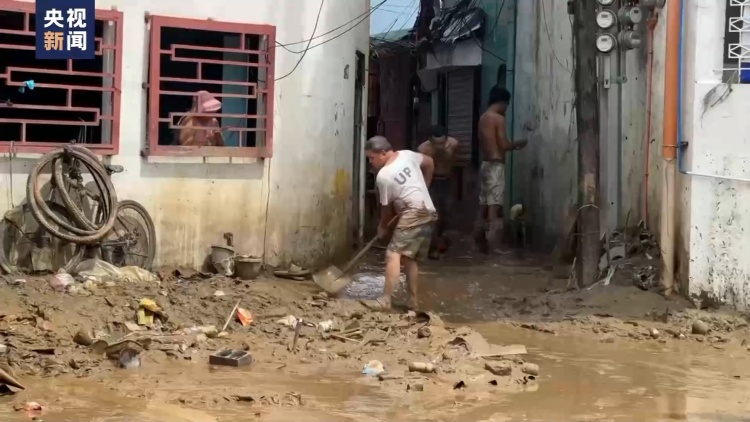 颱風(fēng)「格美」侵襲菲律賓引發(fā)多地洪災(zāi) 已致21人死亡