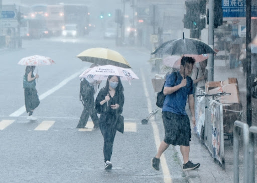 天文臺取消黃色暴雨警告信號