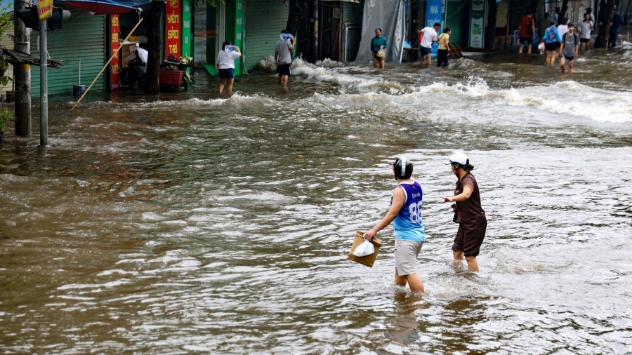 颱風(fēng)「摩羯」在越南所致遇難人數(shù)持續(xù)上升