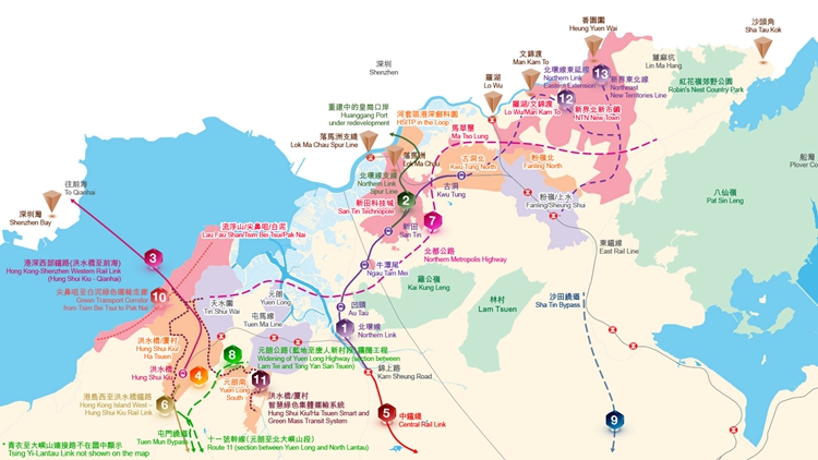 施政報告2024｜積極推進運輸基建發(fā)展藍圖 洪水橋站及北環(huán)線主線分別今年內及明年動工