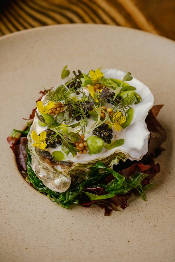 Oyster, Smoke Pork, Green Peas, Horseradish_1.jpg