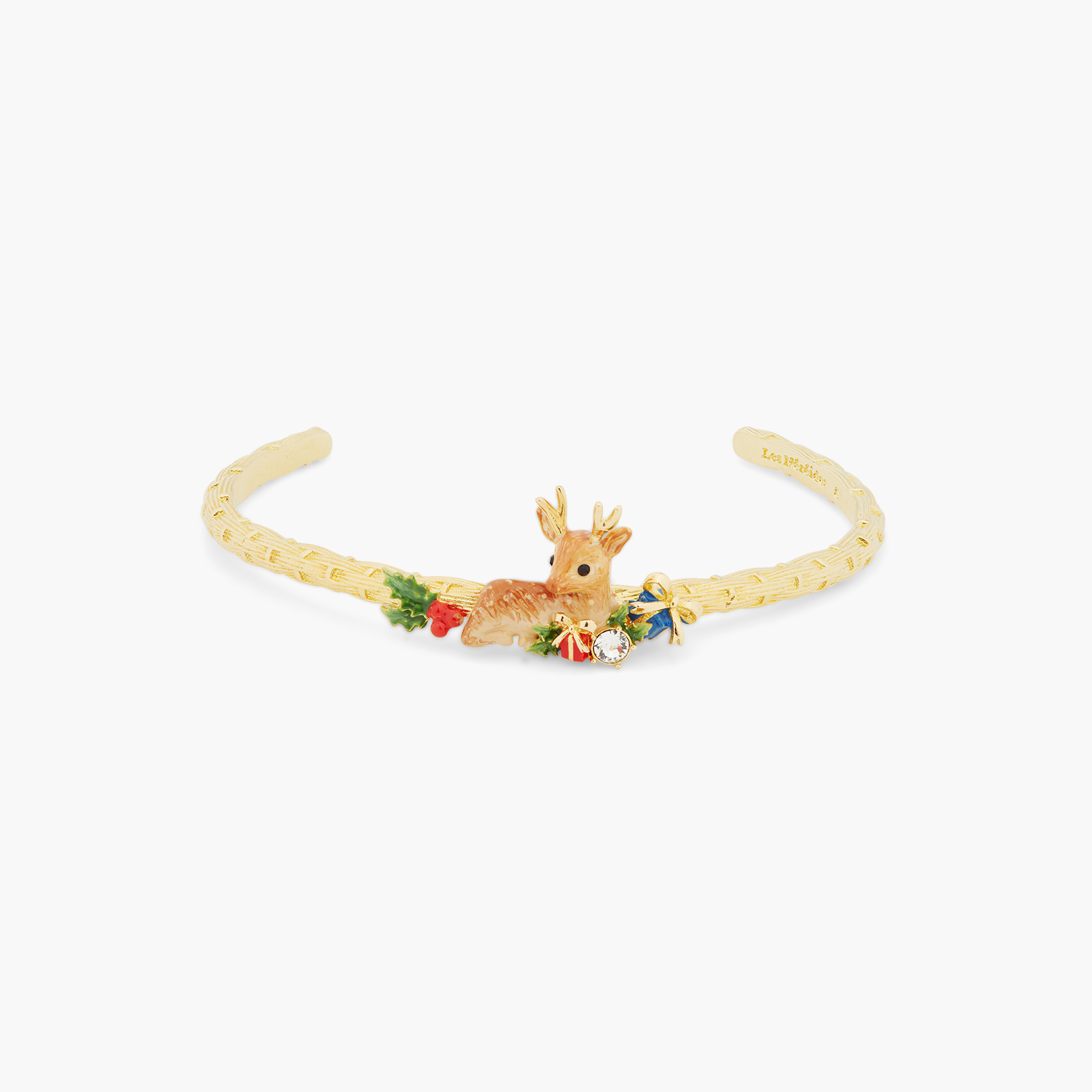 Les Ne?re?ides_FFAWN AND CHRISTMAS HOLLY BANGLE BRACELET_1_$1700 .jpg